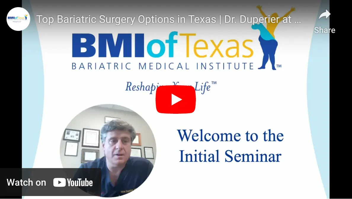 Watch On Youtube: Top Bariatric Surgery Options in Texas