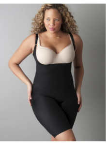 Woman posing in shapewear for weight loss