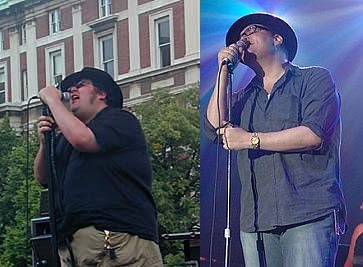 Image of John Popper after gastric bypass surgery