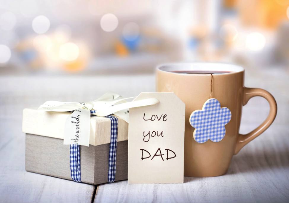 Father’s day gifts on a table