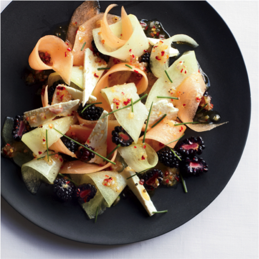 Food & Wine’s melon, berry and feta salad